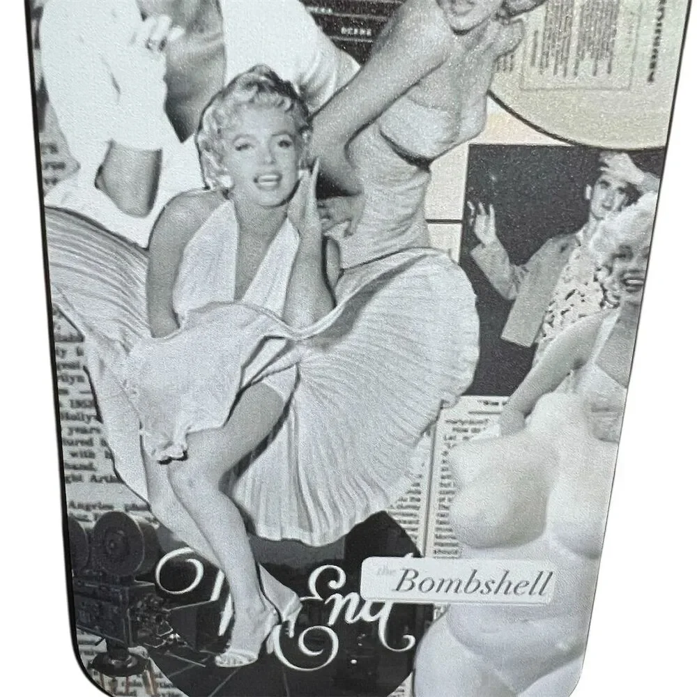 Marilyn Monroe iPhone 13 Pro Max Case Black & White Collage Design